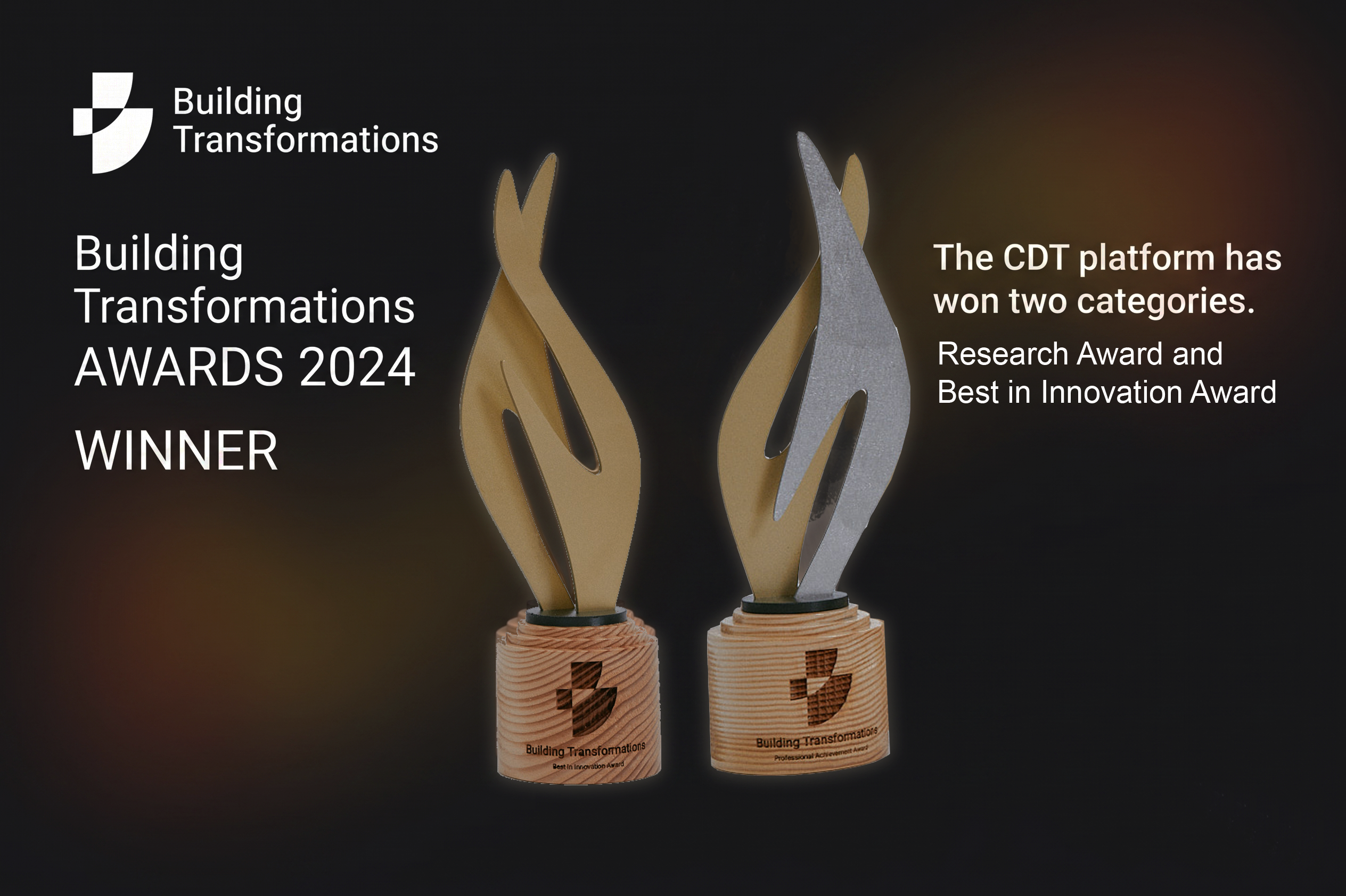 Building Transformations Awards 2024 — Research Award and Innovation Award